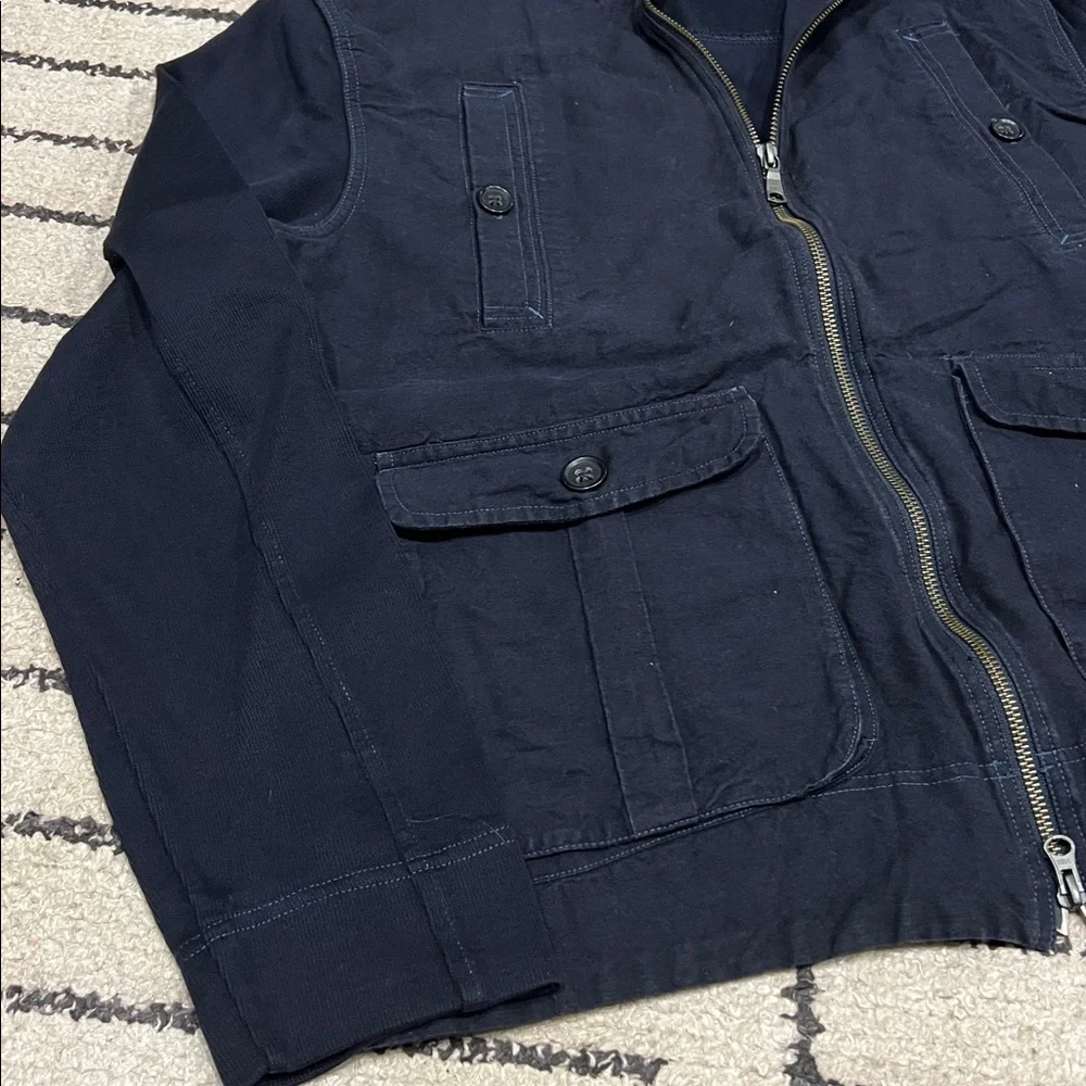 Banana Republic Men's Utility Field Navy Jacket
